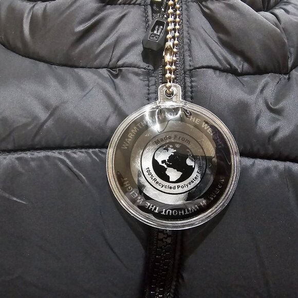 Swiss Tech Mens Puffer Vest Performance Gear Size S, M, XL, 2XL Black Full Zip - Picture 4 of 10